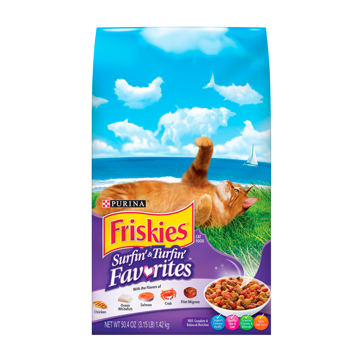 Calories in cheap friskies pate